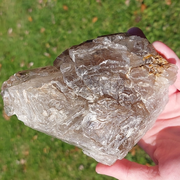 Large Smoky Quartz Crystal, Elestial Quartz, Quartz, 2 pounds 12.1 ounces - Picture 5 of 15